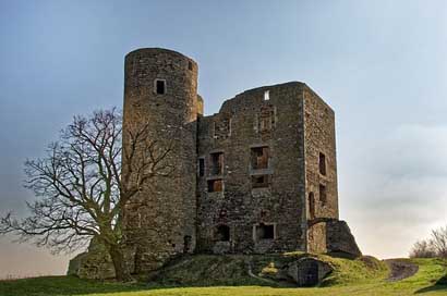 Germany Ruin Burg-Arnstein Resin Picture