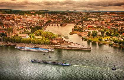 Koblenz Landscape Sachsen German-Corner Picture