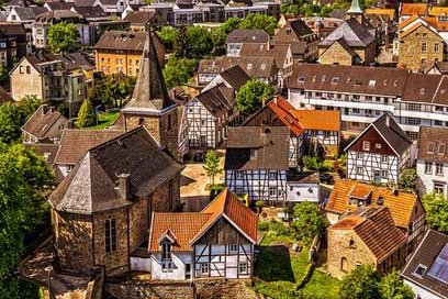 City Architecture Small-Town Houses Picture