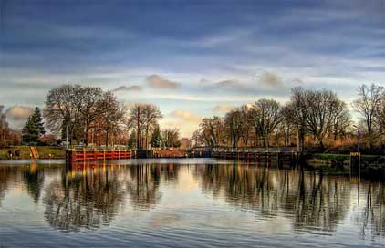 Lock Germany Water Frstenwalde Picture