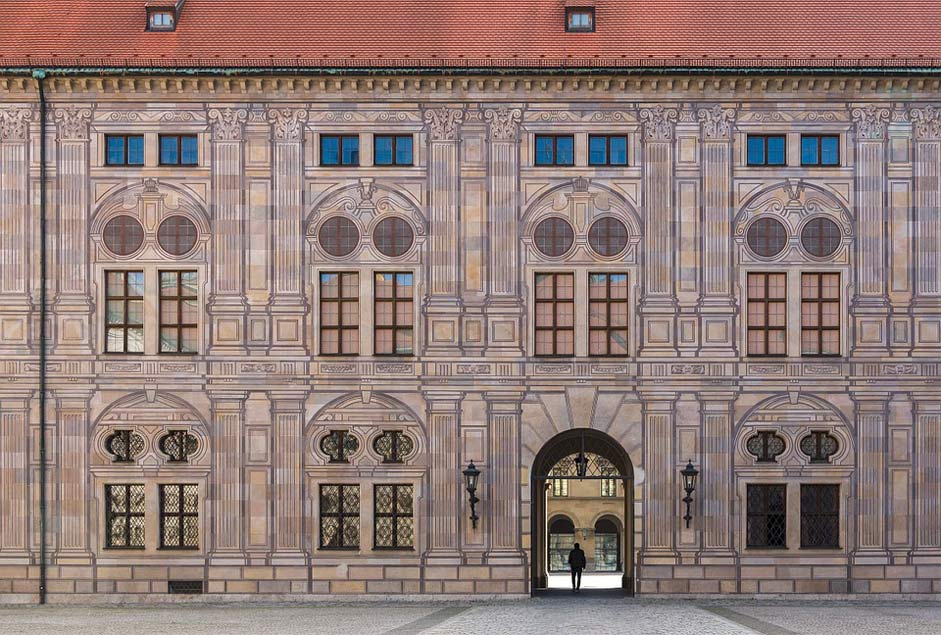 Bavaria Munich Kaiserhof Trompe-L'Oeil