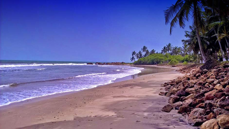 Seaside Beach Kokrobite Ghana
