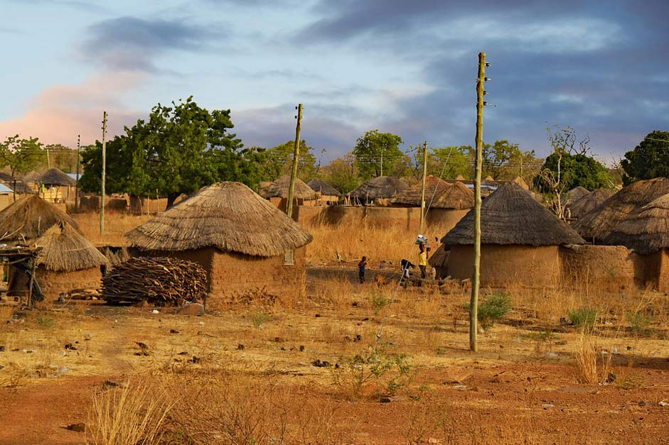 Village Africa West-Africa Ghana
