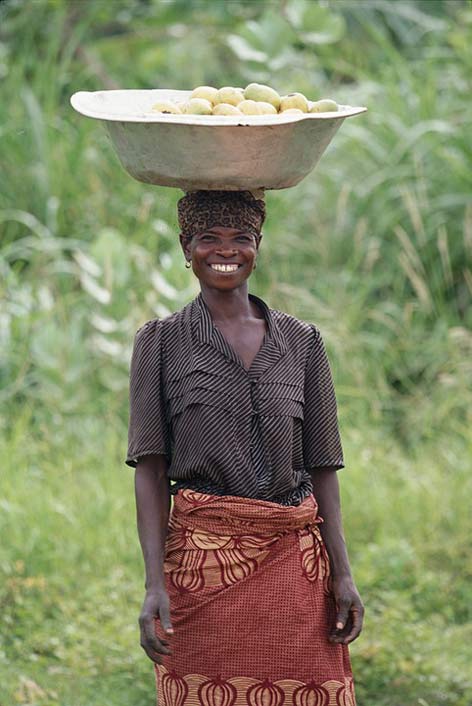 Bowl Female Woman Ghana