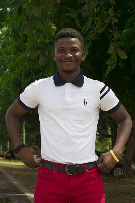 Golf-Shirt Boy Ghana Man