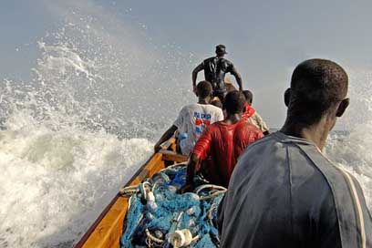 Ghana  Water Fisherman Picture