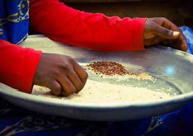 Ghana Trader Rice Market-Woman Picture