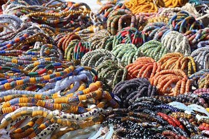 Beads Africa Pearl-Market Pearl-Necklace Picture