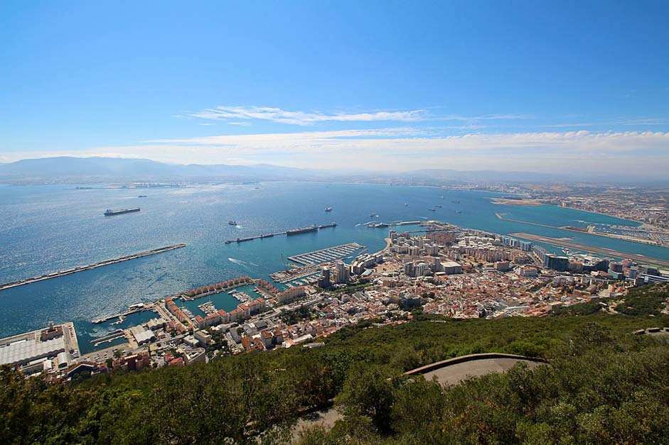 Mediterranean British English Gibraltar