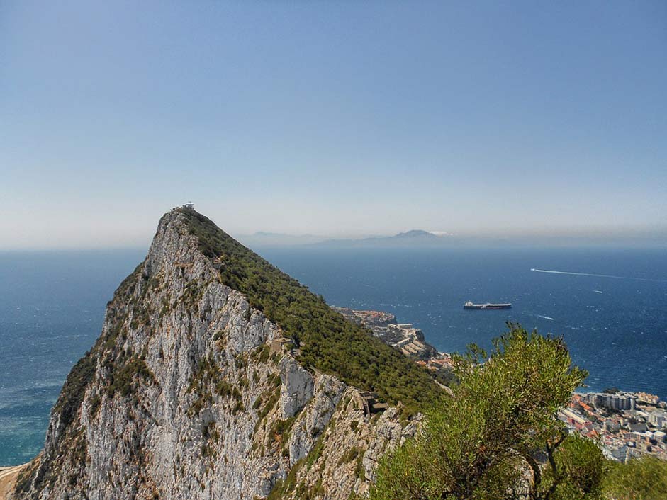 Scenic Landscape Mountain Gibraltar
