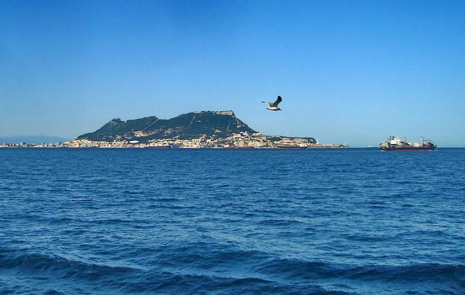 Cliff Mountains Strait Gibraltar