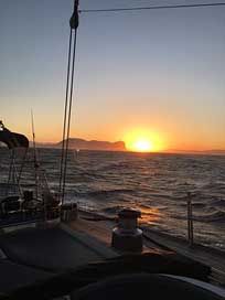 Sail Romantic Abendstimmung Sunset Picture