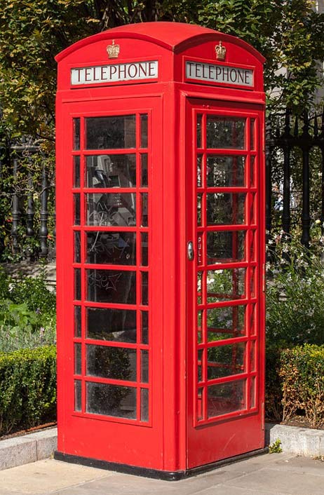 Great-Britain Red Public-Phone Phone