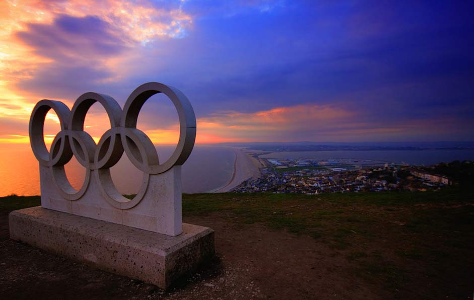 Sunset Rings Olympic Portland
