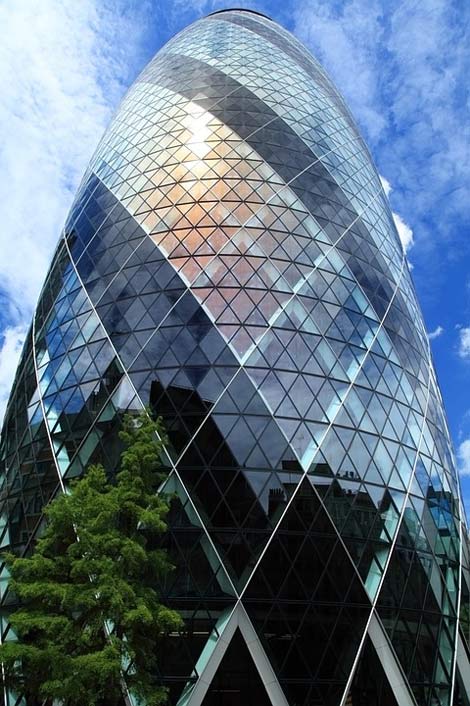 30-St-Mary-Axe Architecture London The-Gherkin