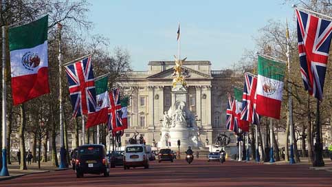 London Uk Buckingham Buckingham-Palace Picture