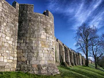 City-Walls Great-Britain England York Picture