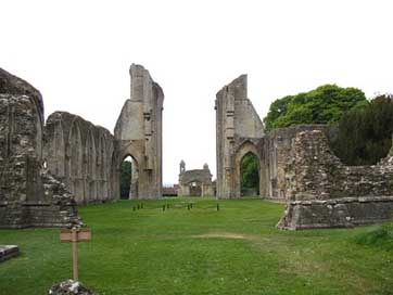 England Ruins Glastonbury-Abbey Great-Britain Picture