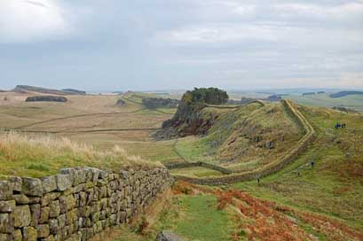 England Landscape Hadrian'S-Wall Great-Britain Picture