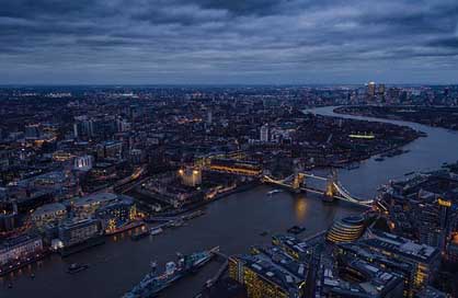 London Gherkin Tower-Bridge Thames-River Picture