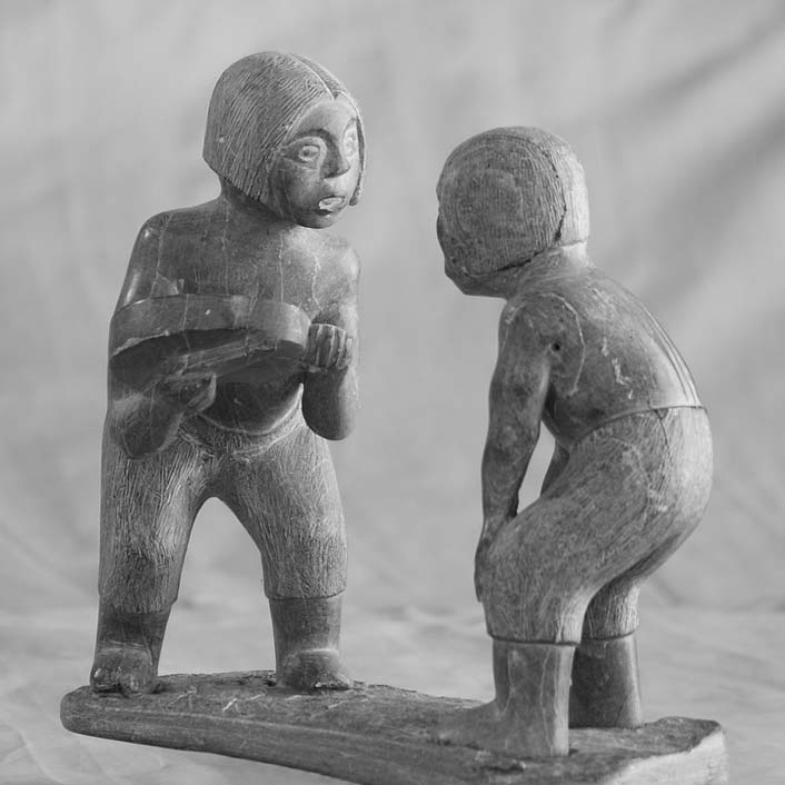 Culture Figure Eskimos Greenland