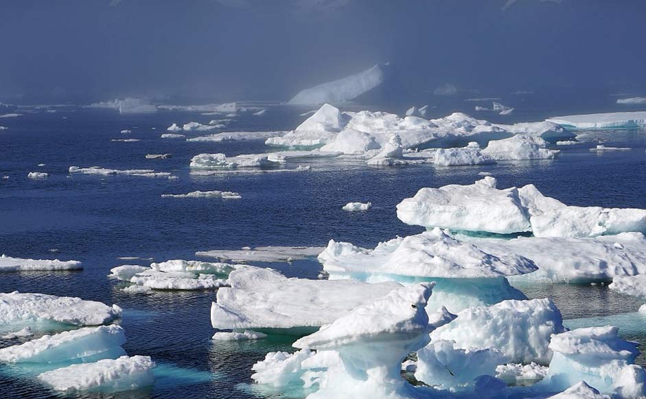 Greenland Ice Sea Icebergs