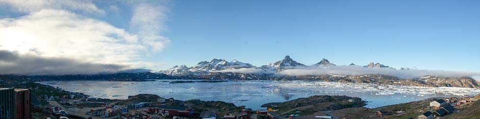 Sea Mountain Panorama Landscape