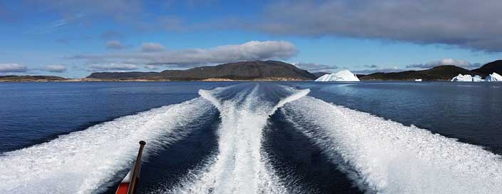 Greenland  Icebergs Fjord Picture