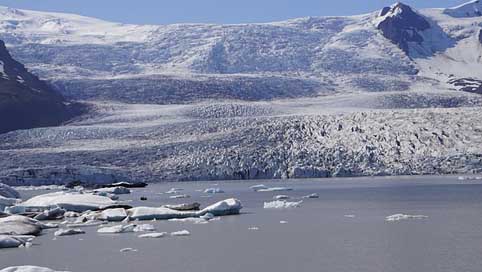 Glacier Arctic Icebergs Greenland Picture