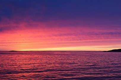 Greenland  By-The-Water Sunset Picture