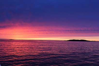 Greenland  By-The-Water Sunset Picture