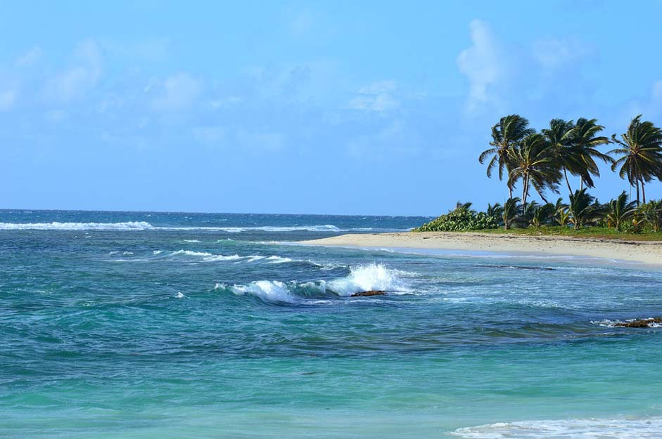 Guadeloupe Ocean Beach Tradewinds