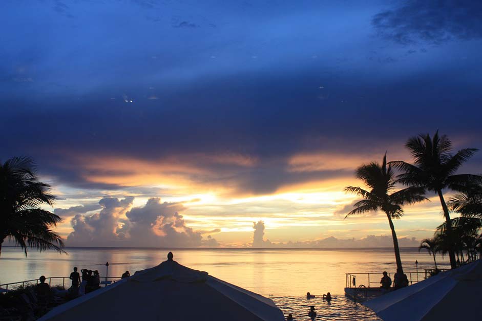 Sunset The-Island-Of-Guam Guam America