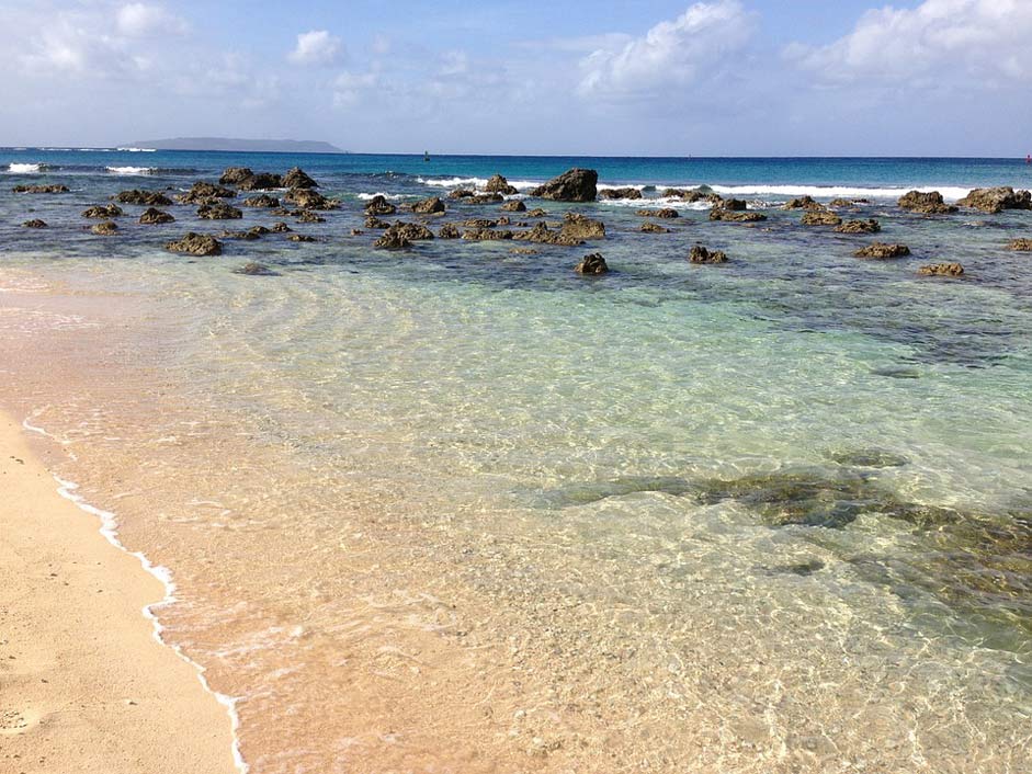 Beach Red Tinian Saipan