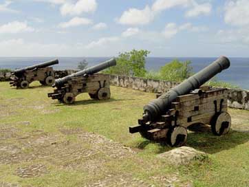 Guam Clouds Sky Cannon Picture