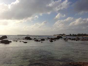 Saipan Beach Red Tinian Picture