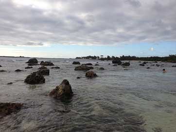 Saipan Beach Red Tinian Picture