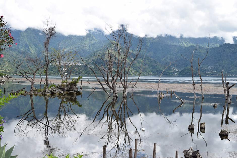 Lake San-Pedro Lago-Atitlan Guatemala