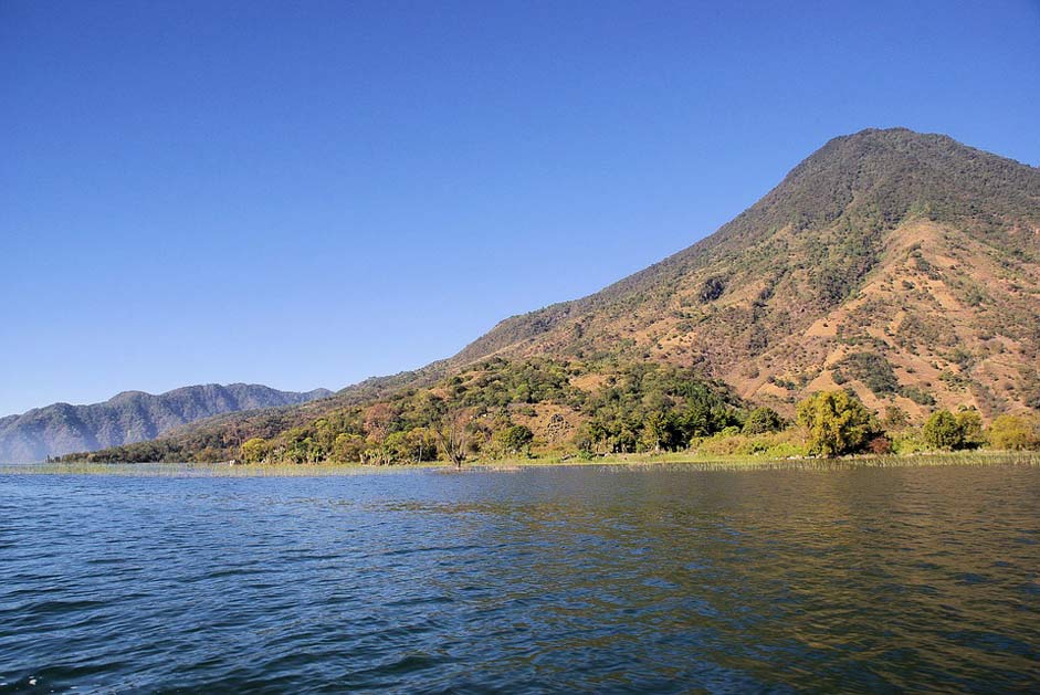 Volcano Atitlan Lake Guatemala