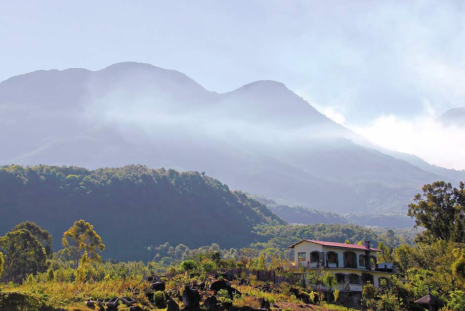 Clouds San-Antonio Lake-Atitln Guatemala