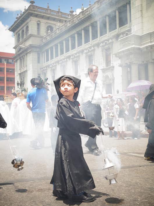 Guatemala Religion Street Kids