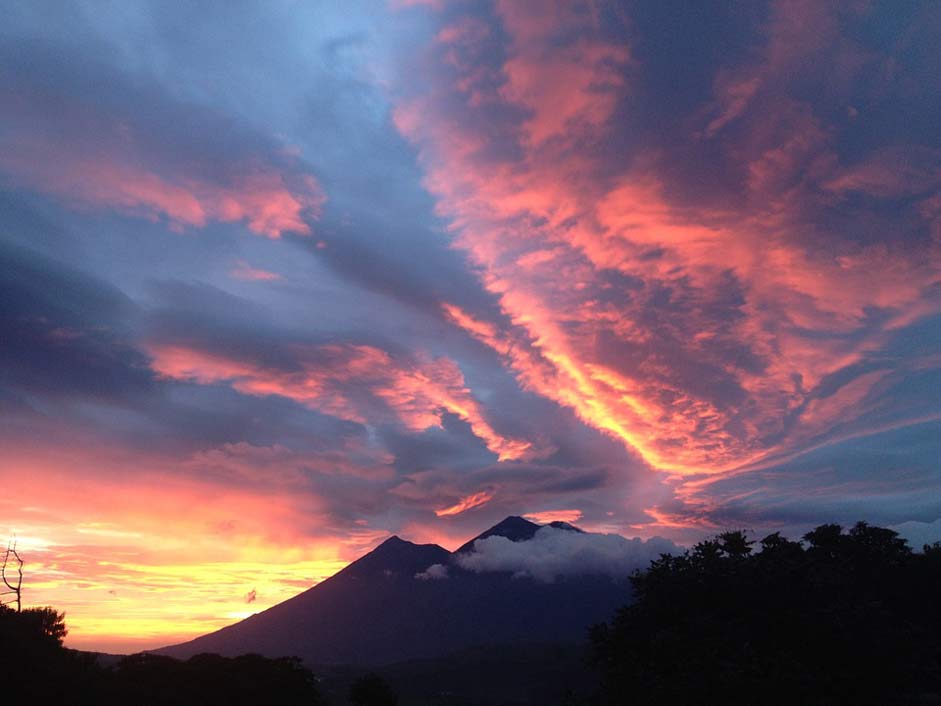 Incredible Wonderful Guatemala Sunset