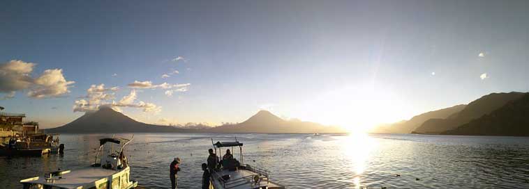 Panajachel Lake-Atitlan Guatemala Solola Picture
