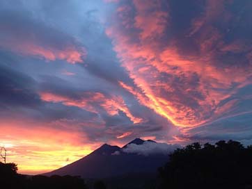 Sunset Incredible Wonderful Guatemala Picture