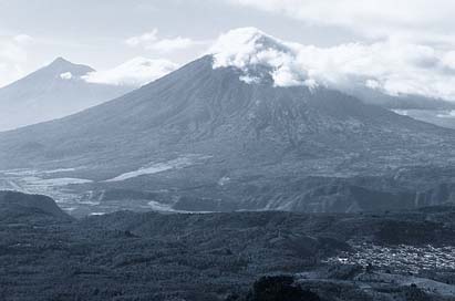 Volcano Hills Guatemala Mountains Picture