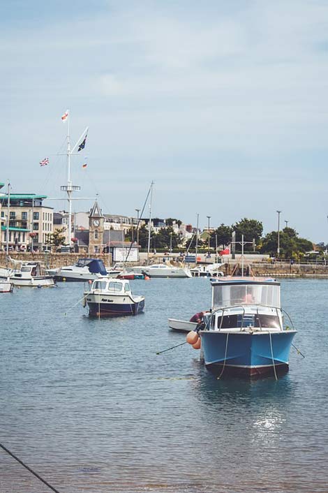 Water Marina Sky Boats