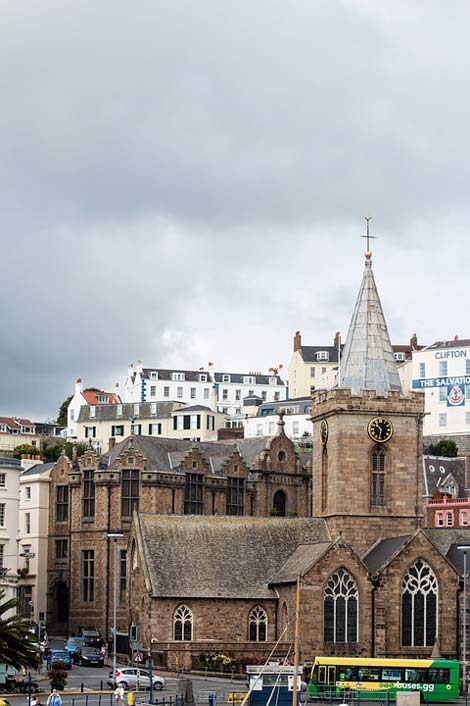 Overcast Clouds Church Guernsey