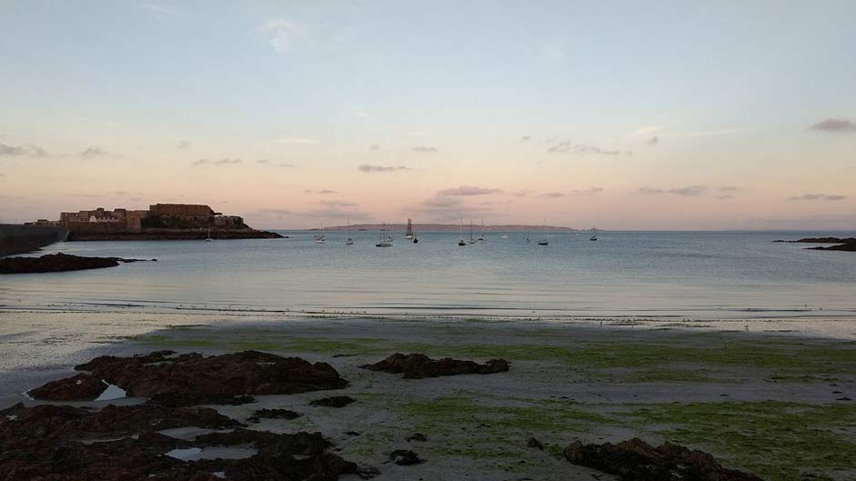 Castle-Cornet Dusk Landscape Guernsey