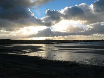 Winter Clouds Sun Beach Picture