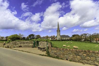 Torteval-Church  Channel-Islands Guernsey Picture
